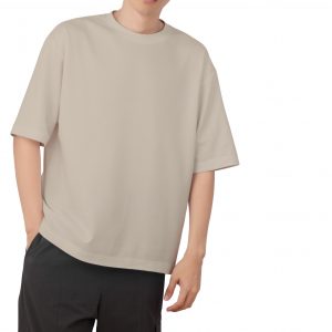 pure cotton drop shoulder biscuit