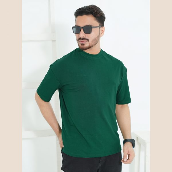 premium drop shoulder green