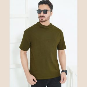 premium drop shoulder Olive
